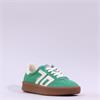 Back 70 Platform Gumsole Retro Trainer - Green